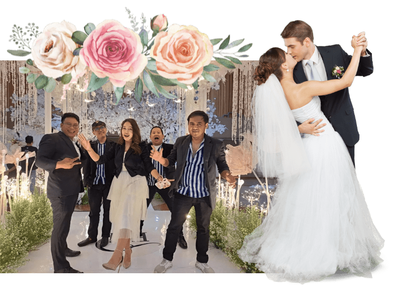 Full Band atau Acoustic Band untuk Wedding Music Band, Gathering Music Band dan Home Music Band serta MC untuk berbagai Macam Acara Spesial